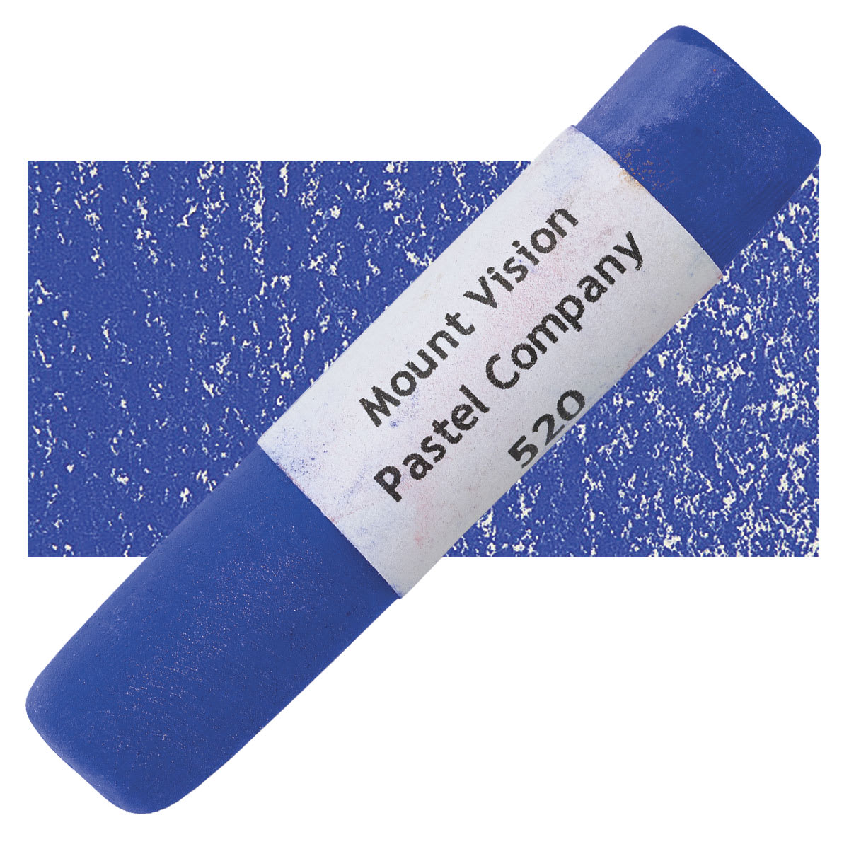 Mount Vision Handmade Pastel - Purple Blue 520 pastel and swatch