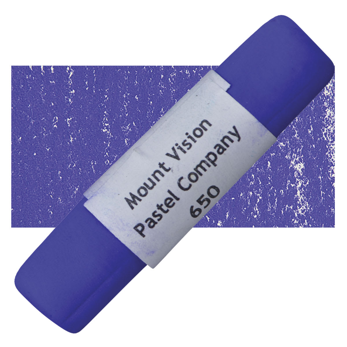 Mount Vision Handmade Pastel - Rich Violet 650 pastel and swatch