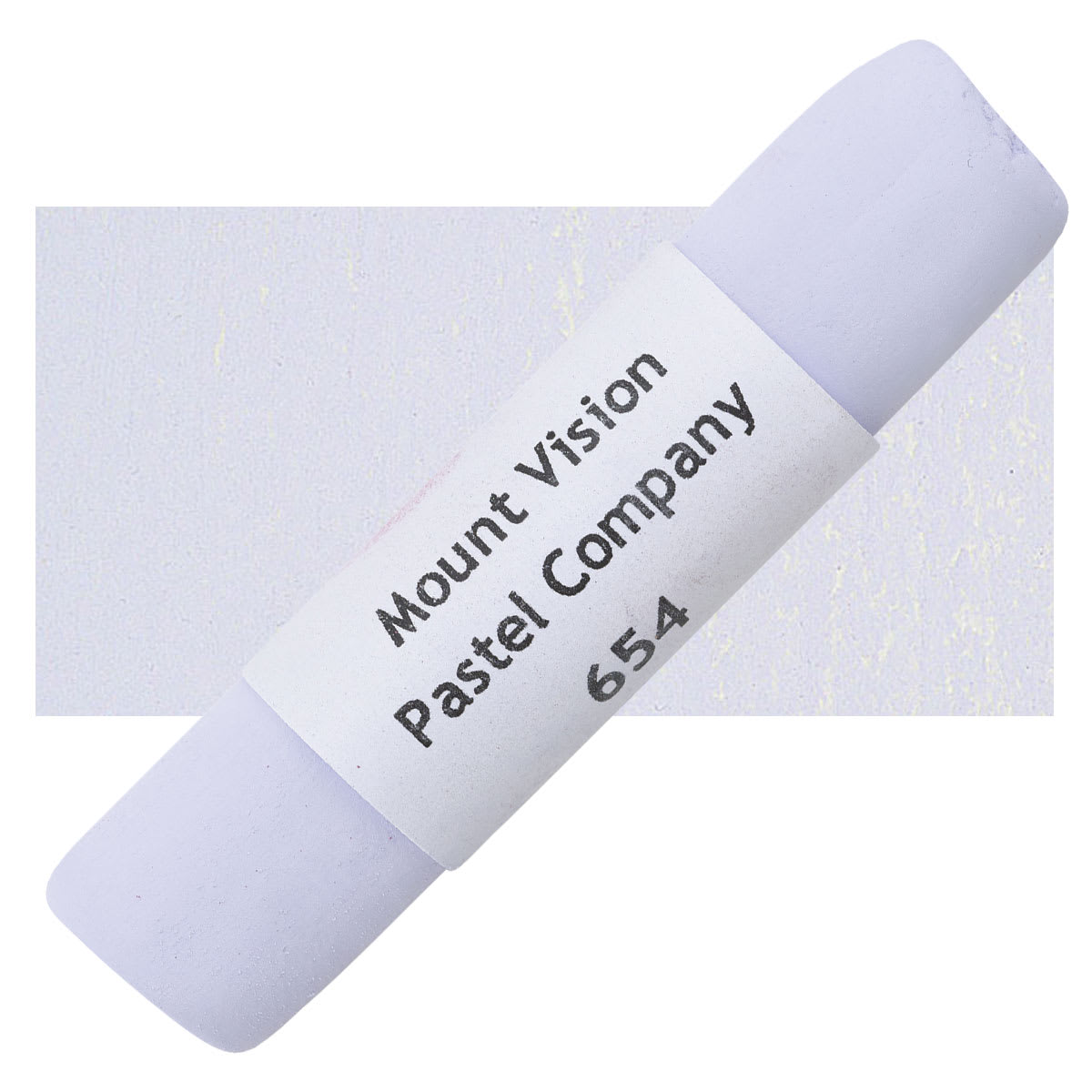 Mount Vision Handmade Pastel - Rich Violet 654 pastel and swatch
