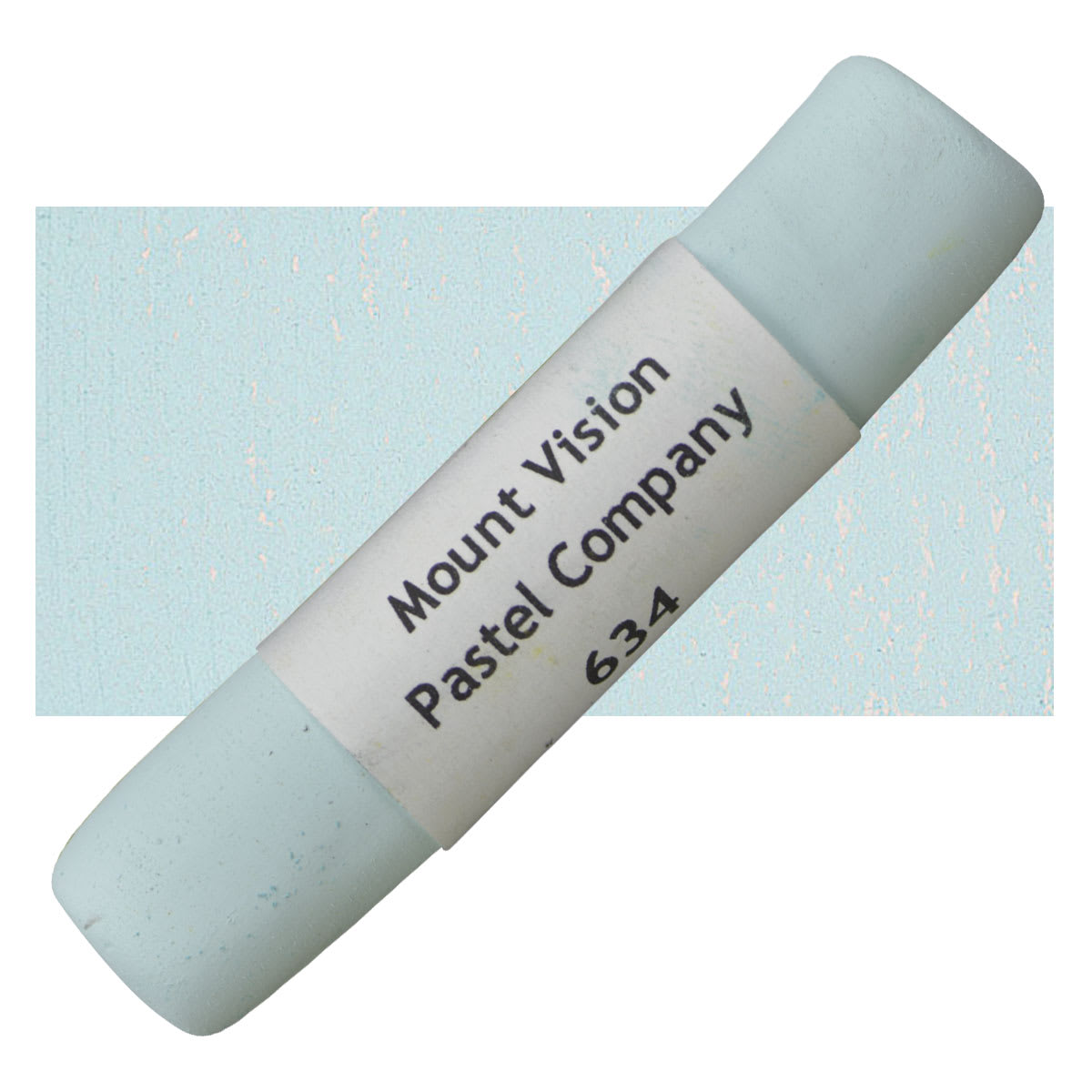 Mount Vision Handmade Pastel - Turquoise Green 634 pastel and swatch