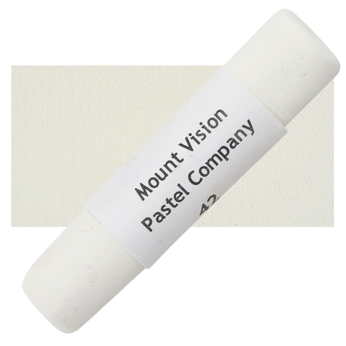 Mount Vision Handmade Pastel - Unbleached Titanium 42 pastel and swatch