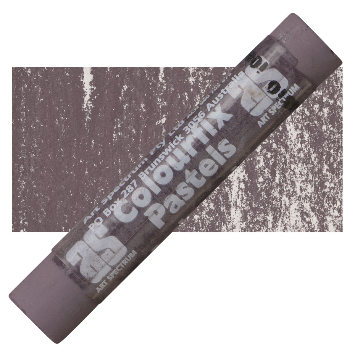 Art Spectrum Colourfix Soft Pastel - Aubergine pastel and swatch