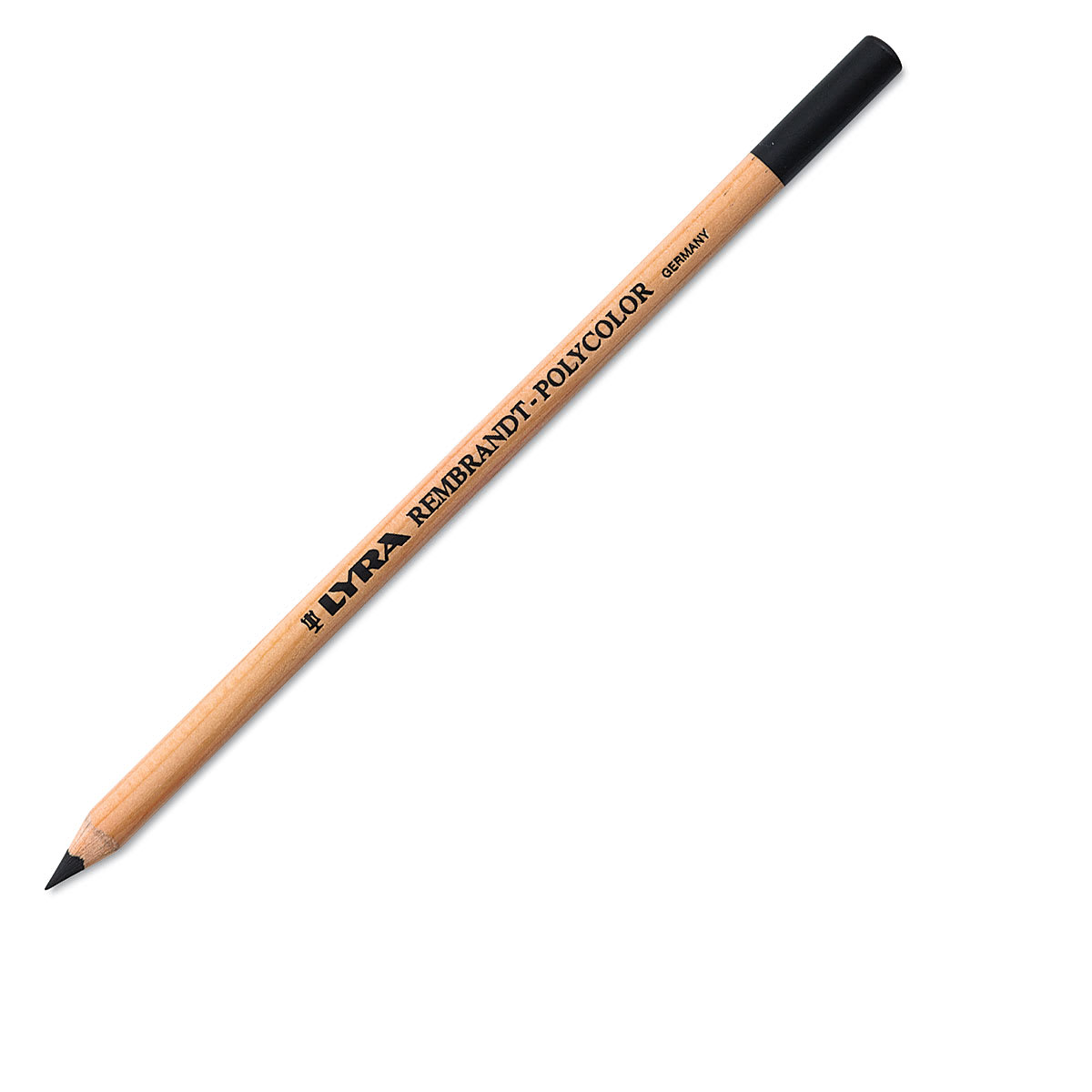 Lyra Rembrandt Polycolor Premium Oil-Based Colored Pencil - Black Soft
