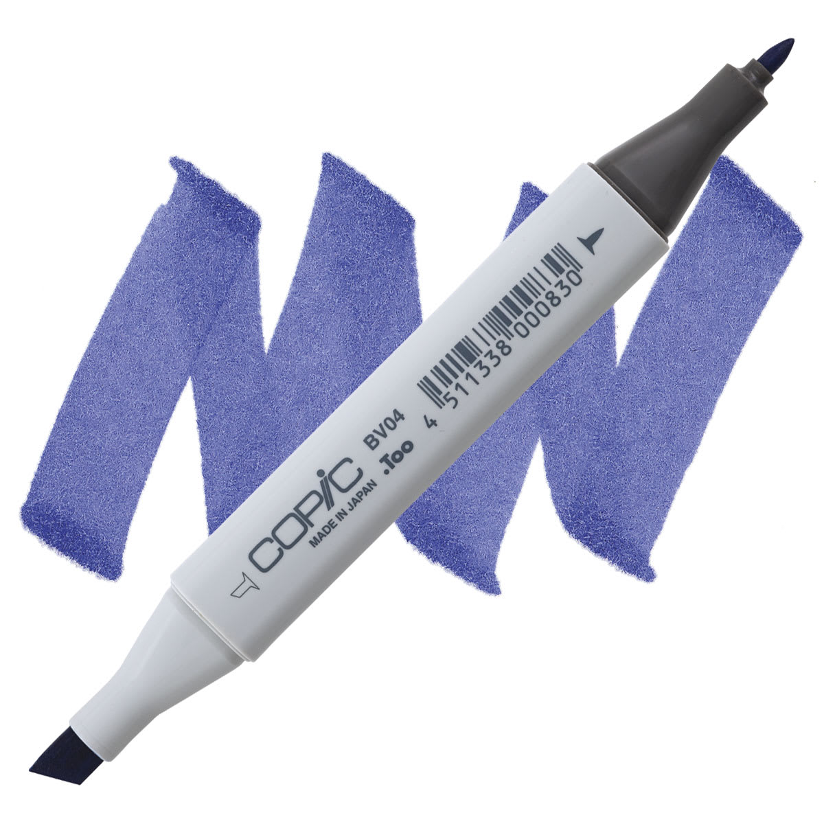 Copic Classic Marker - Blue Berry BV04 marker and swatch