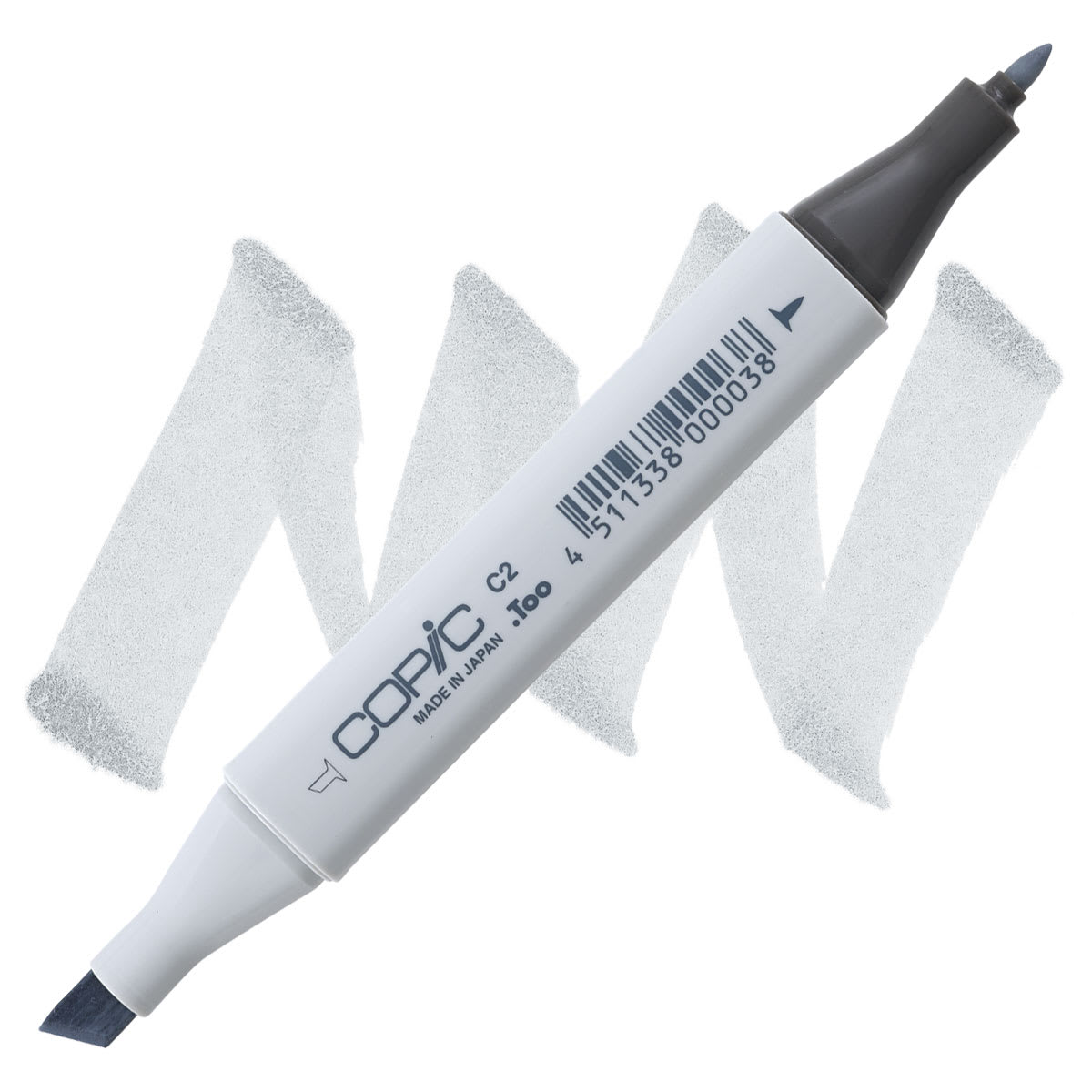 Copic Classic Marker - Cool Gray C-2 marker and swatch