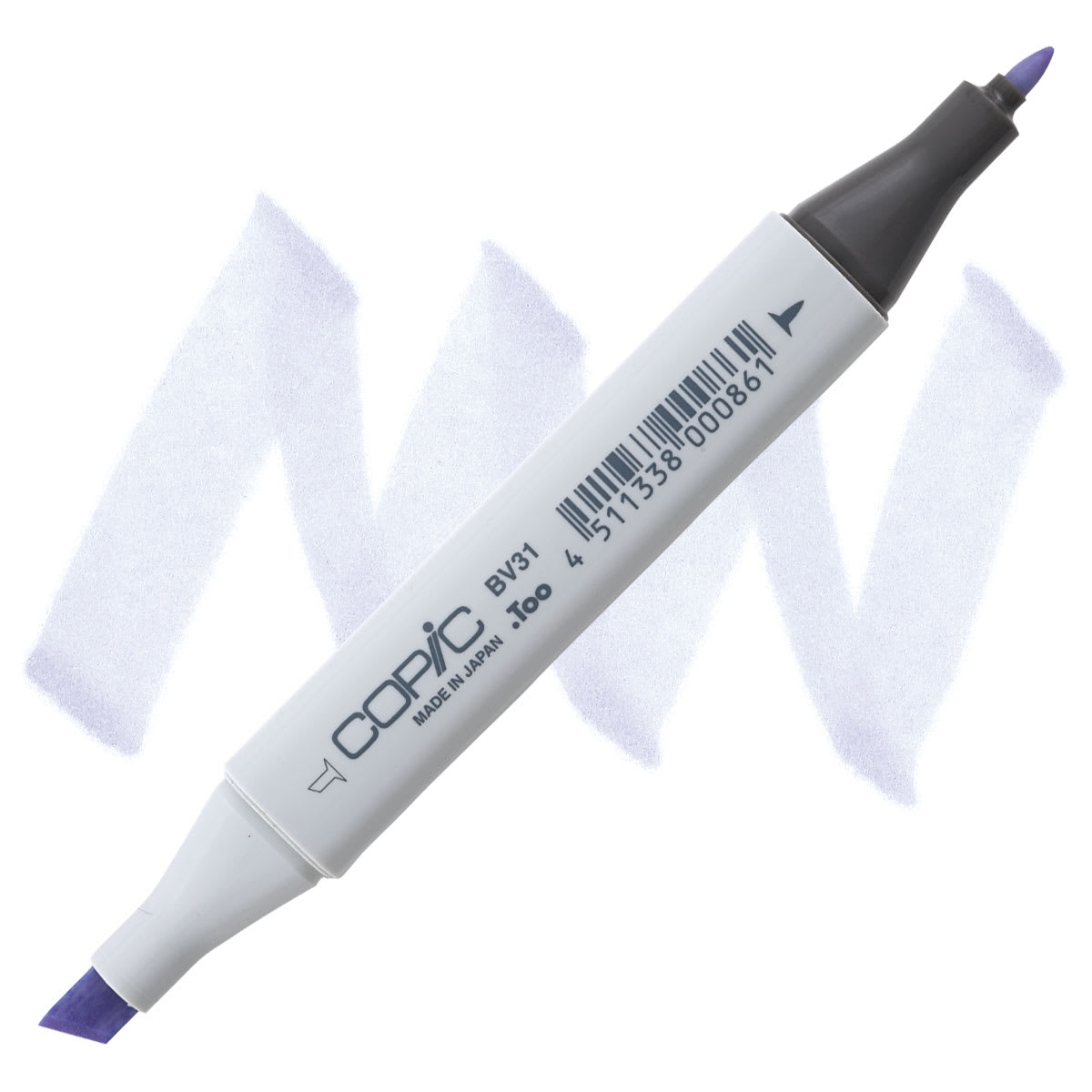 Copic Classic Marker - Pale Lavender BV31 marker and swatch