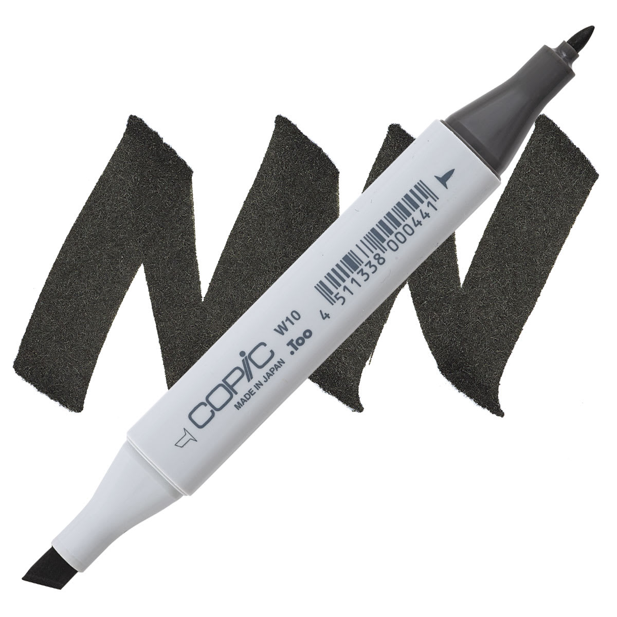 Copic Classic Marker - Warm Gray W-10 marker and swatch