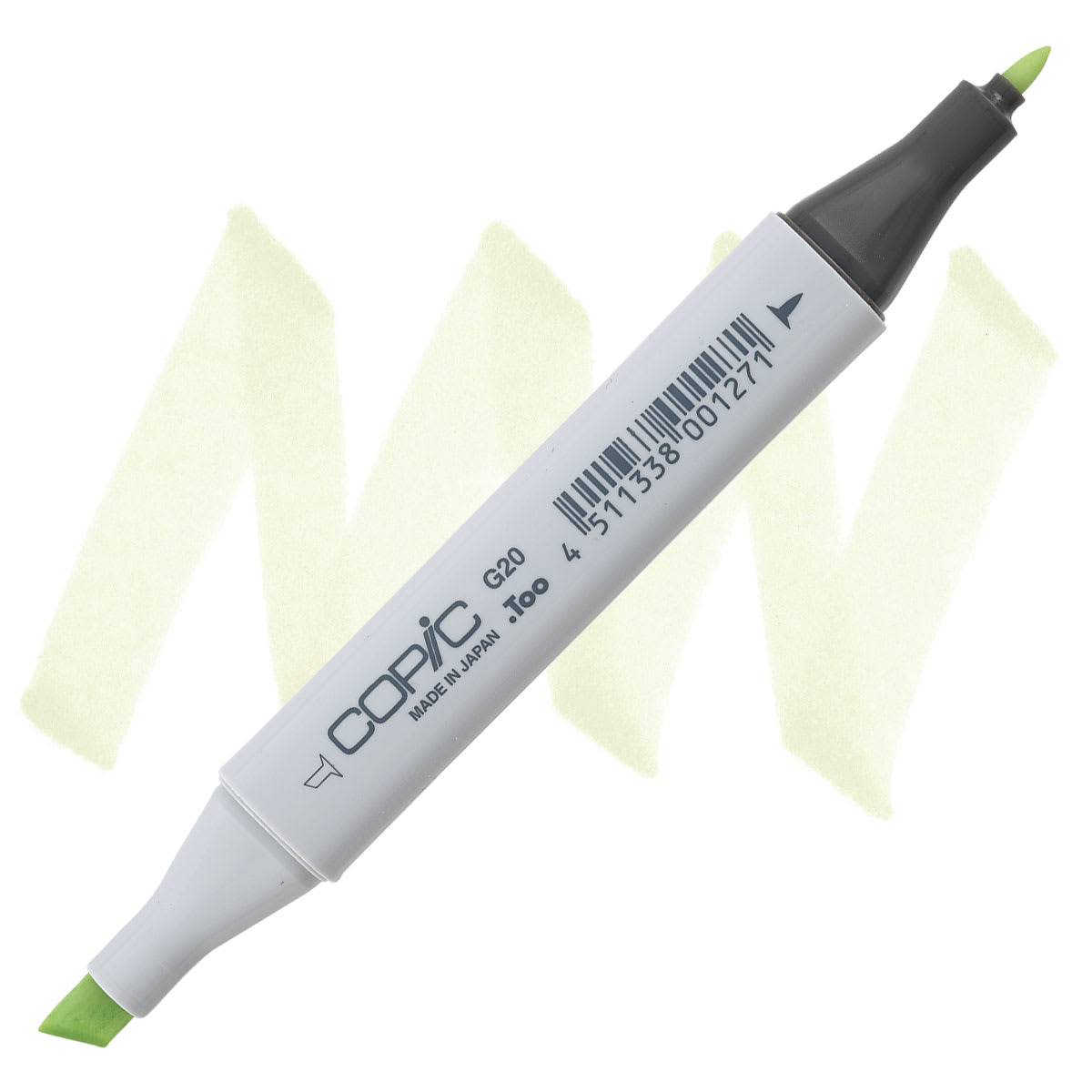 Copic Classic Marker - Wax White G20 marker and swatch