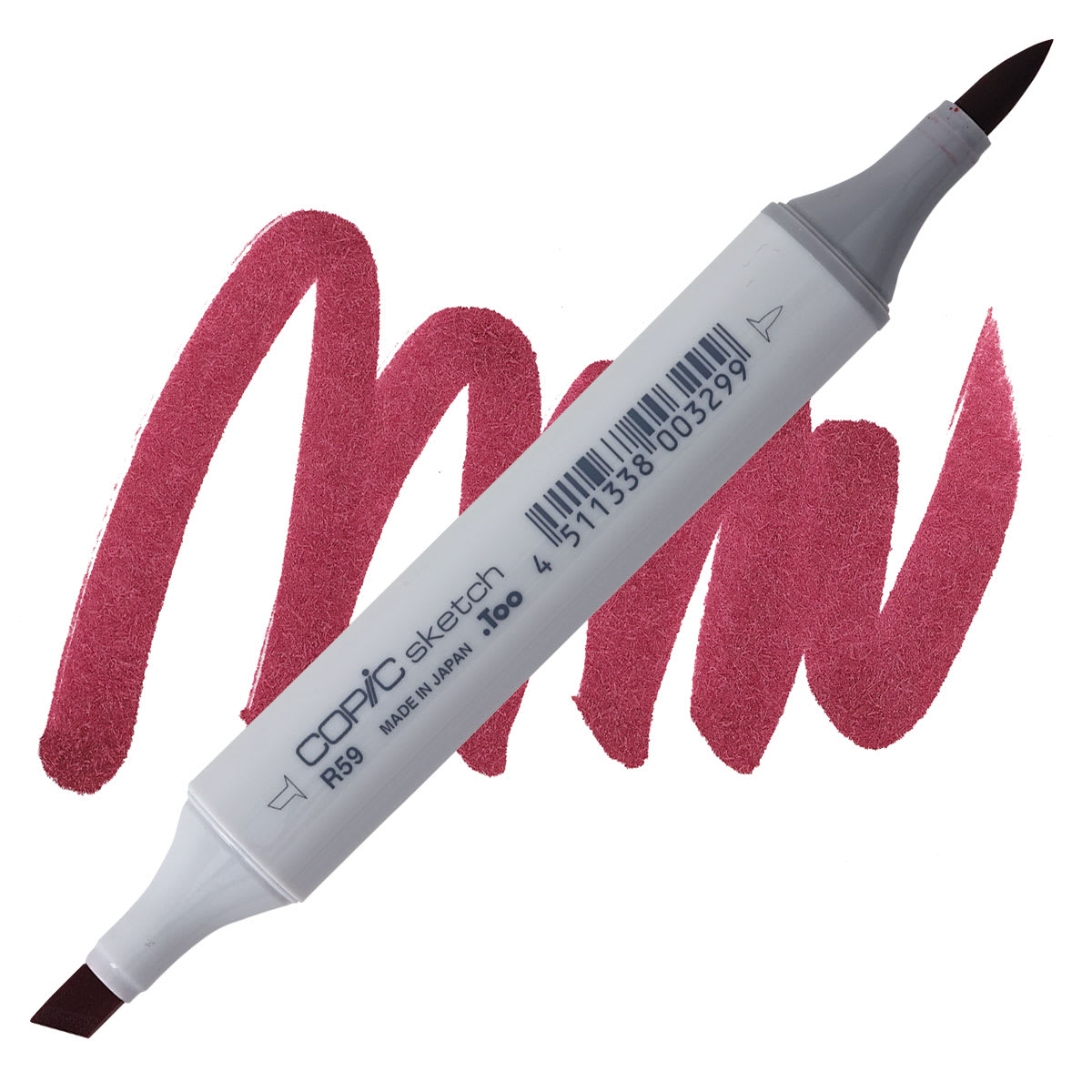 Copic Sketch Marker - Cardinal R59 marker and swatch