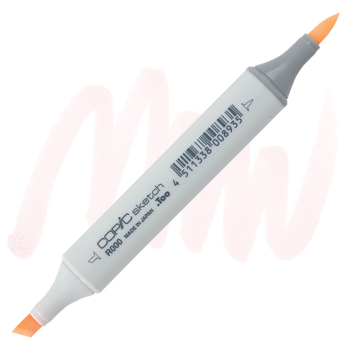 Copic Sketch Marker - Cherry White R000 marker and swatch
