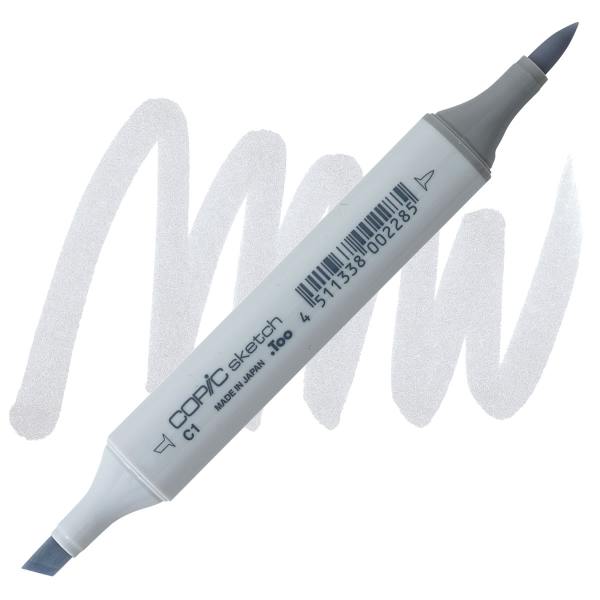 Copic Sketch Marker - Cool Gray C1 marker and swatch