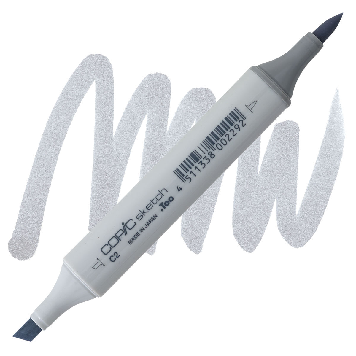 Copic Sketch Marker - Cool Gray C2 marker and swatch