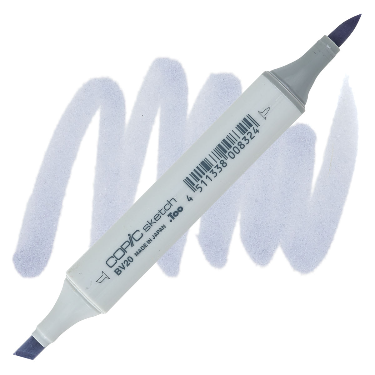 Copic Sketch Marker - Dull Lavender BV20 marker and swatch