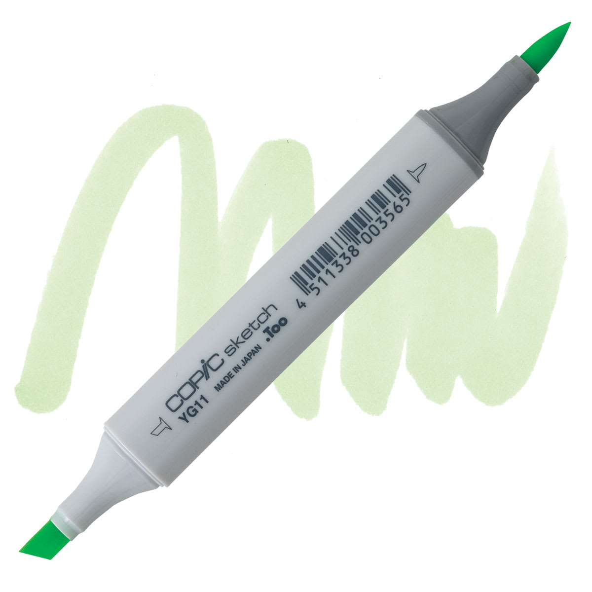 Copic Sketch Marker - Mignonette YG11 marker and swatch