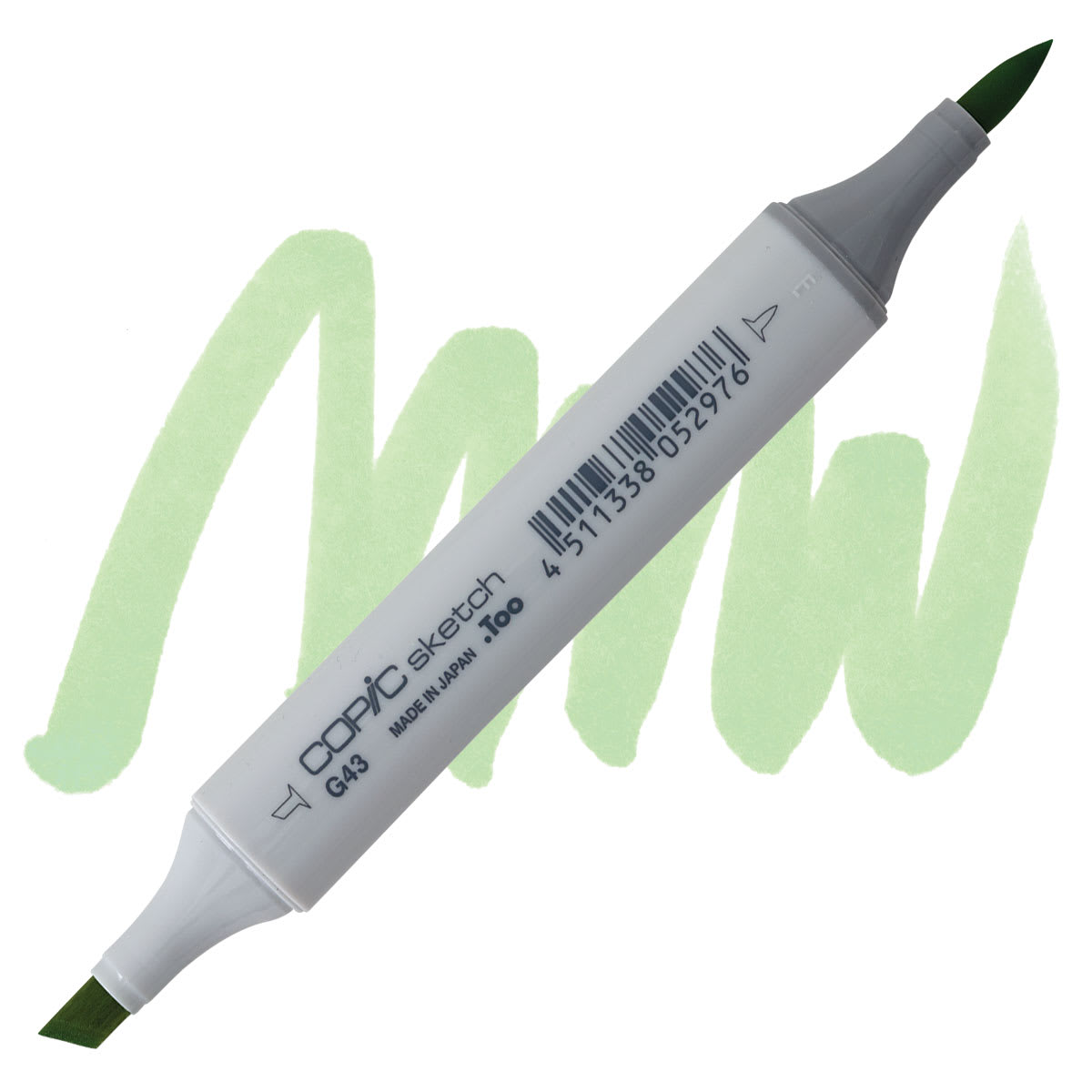 Copic Sketch Marker - Pistachio G43 marker and swatch