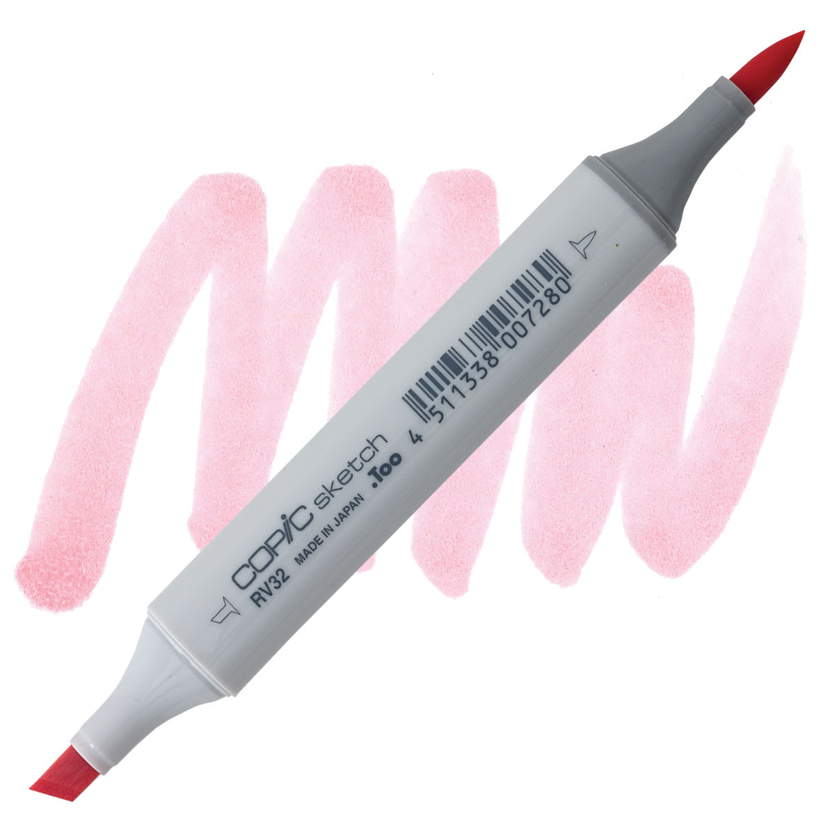Copic Sketch Marker - Shadow Pink RV32 marker and swatch