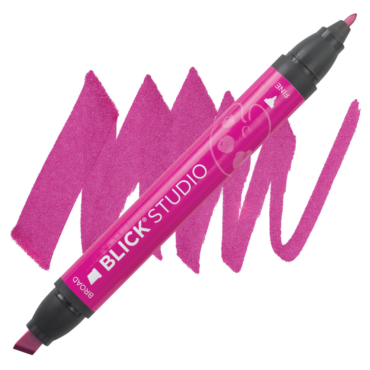 Blick Studio Marker - Very Berry marker and swatch