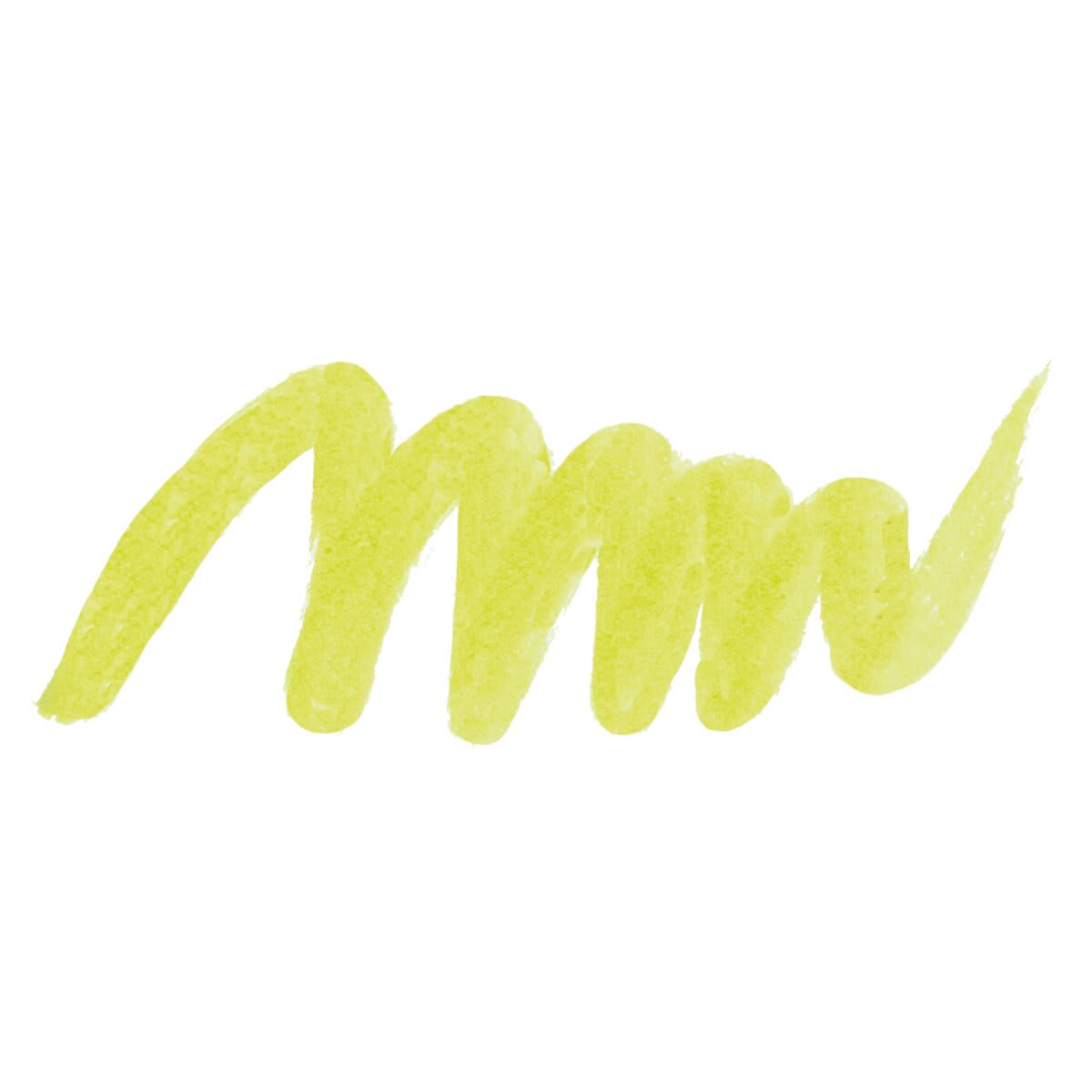 Zig Clean Color Real Brush Pen - Yellow Green swatch