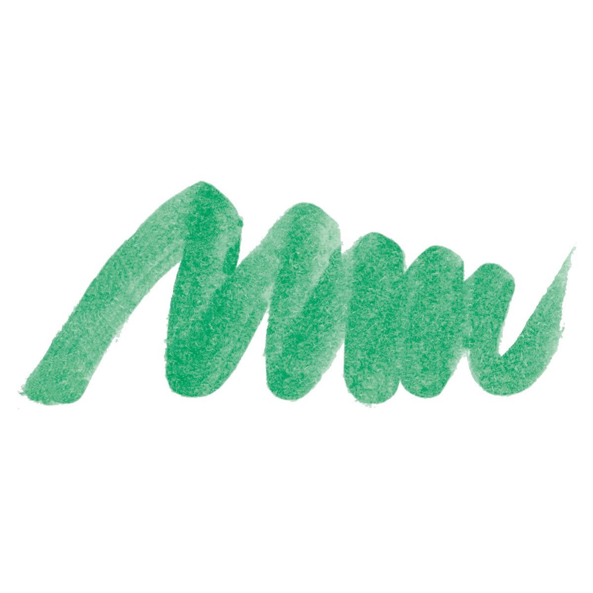 Zig Clean Color Real Brush Pen - Emerald Green swatch