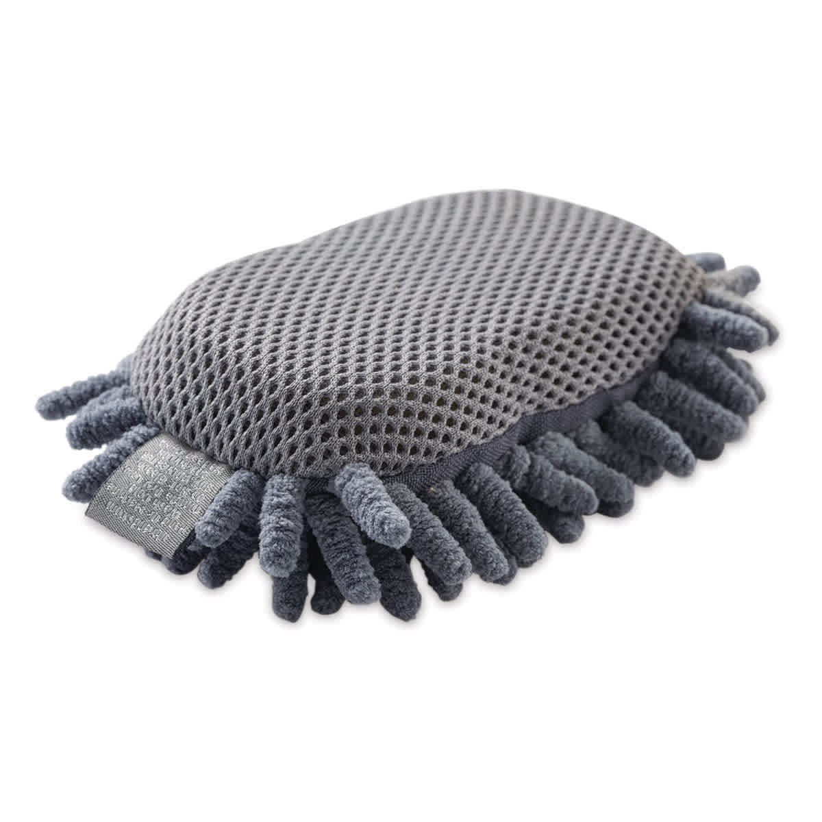 U Brands Shag Premium Eraser - Top view of Gray Shag Eraser