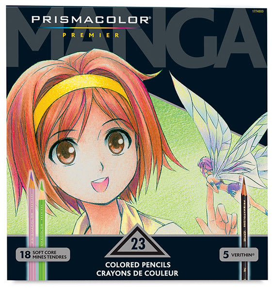 Prismacolor Premier Colored Pencils - Manga Colors, Set of 23