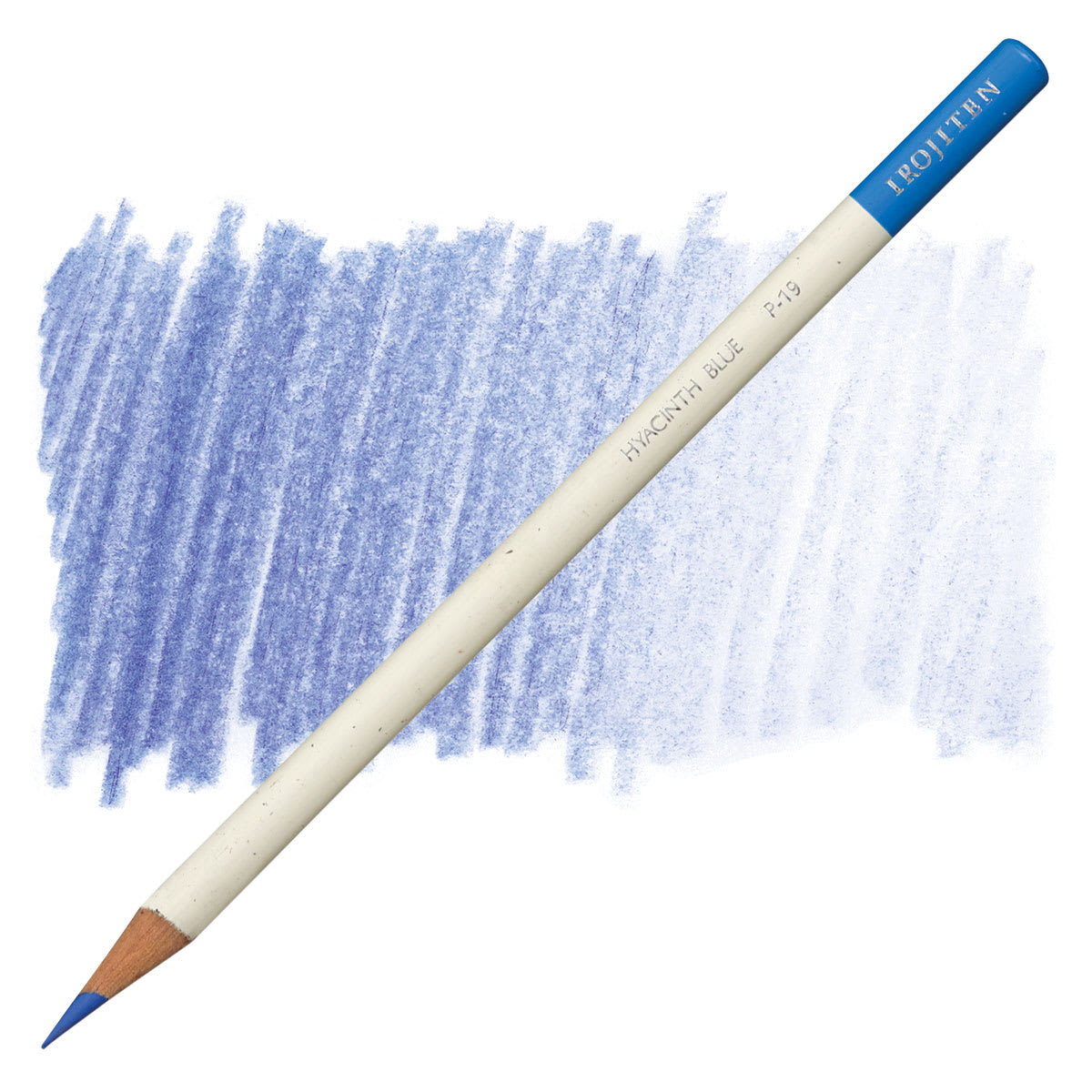 Irojiten Color Pencil - Hyacinth Blue pencil and swatch