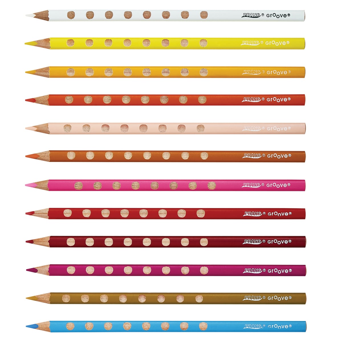 Groove Slim Colored Pencil Sets 24-Color Set