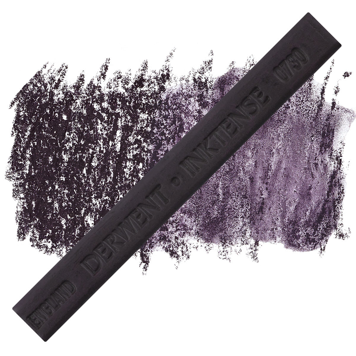 Derwent Inktense Block - Dusky Purple block and swatch