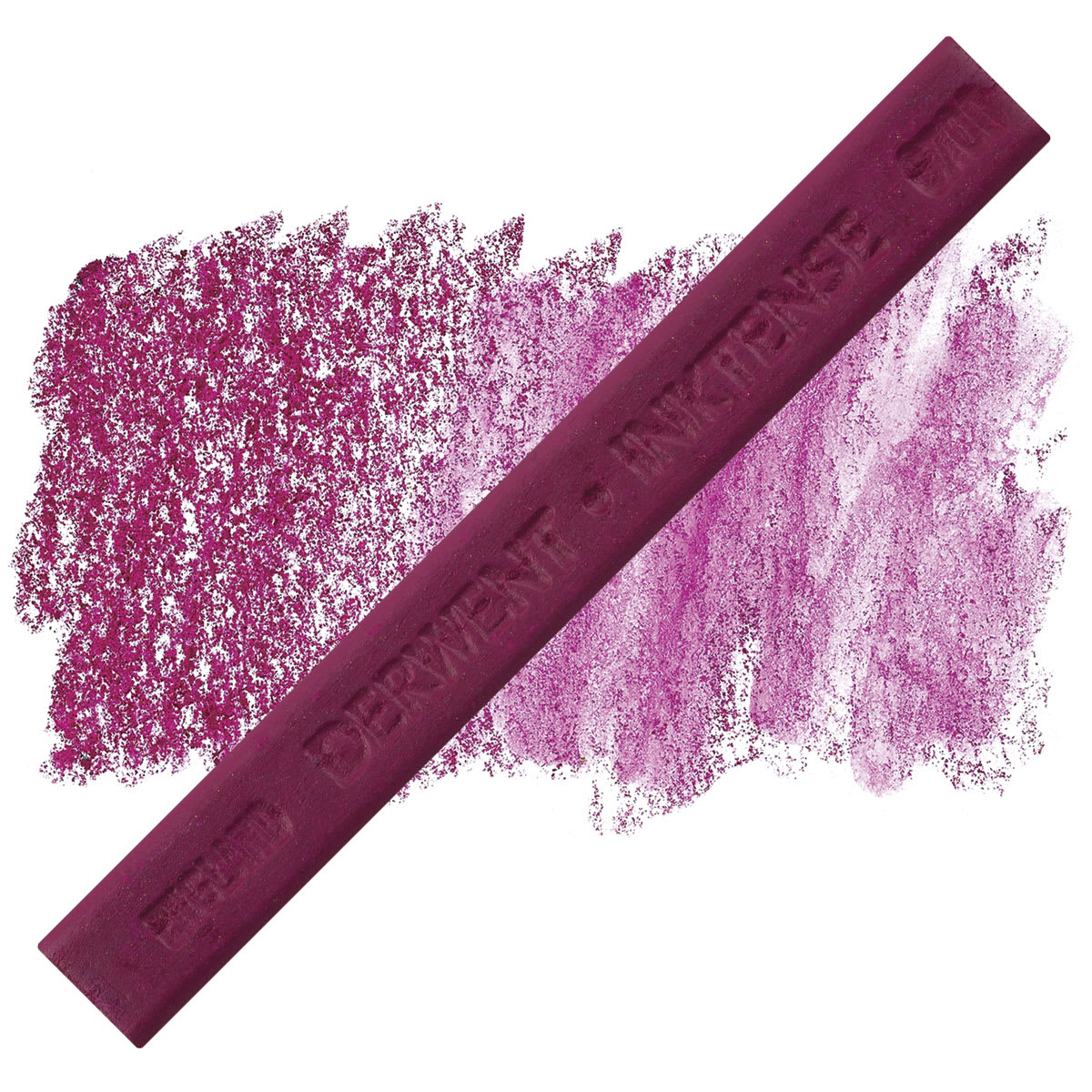 Derwent Inktense Block - Fuchsia block and swatch