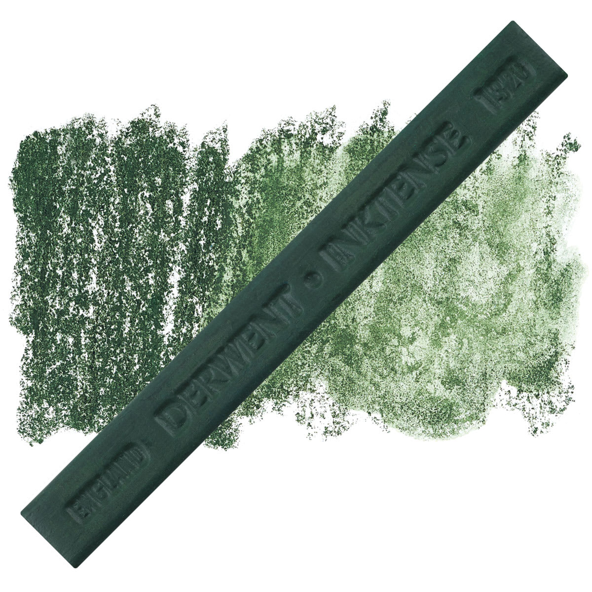 Derwent Inktense Block - Ionian Green block and swatch