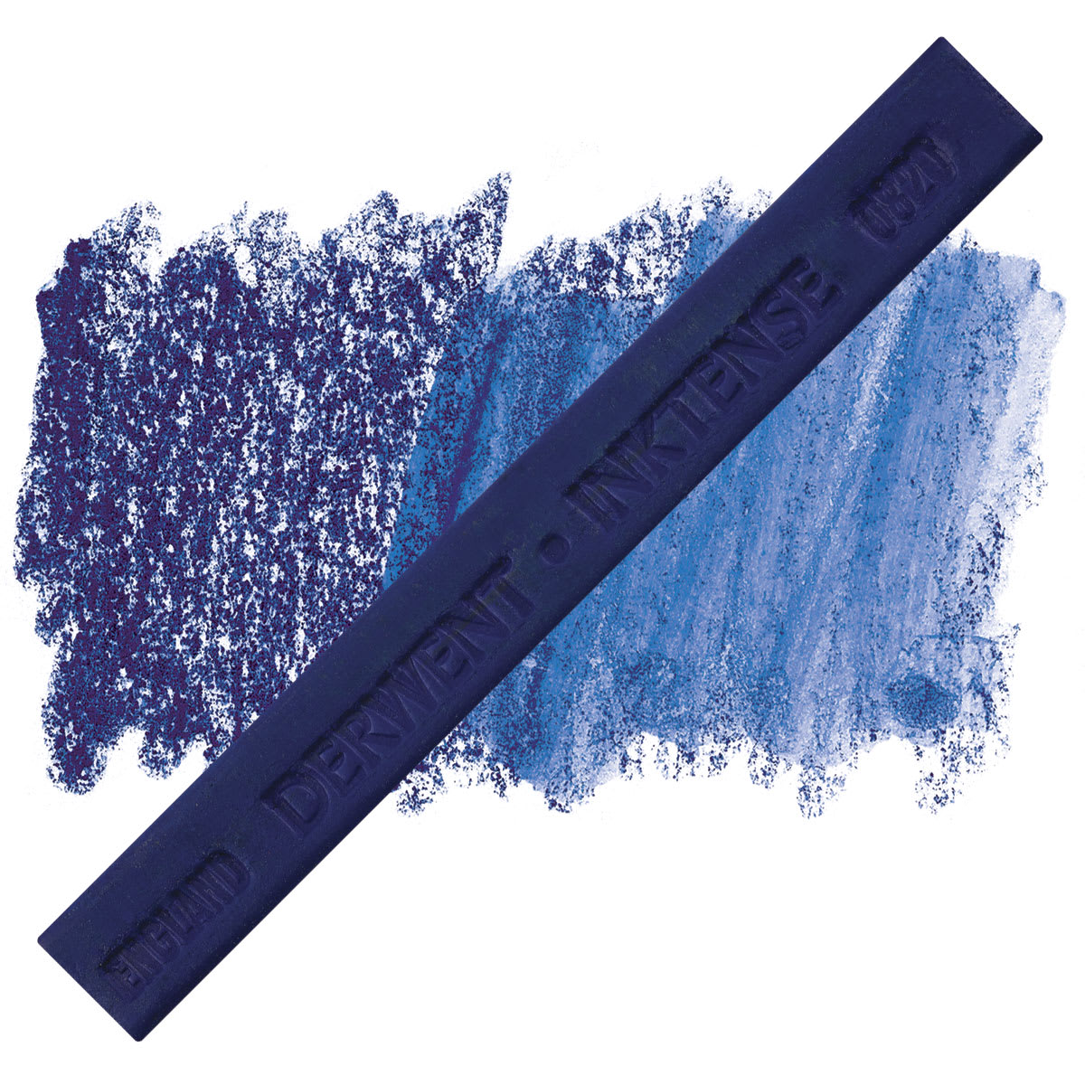 Derwent Inktense Block - Peacock Blue block and swatch