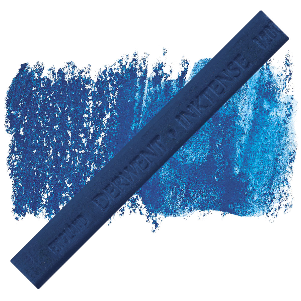 Derwent Inktense Block - Sea Blue block and swatch