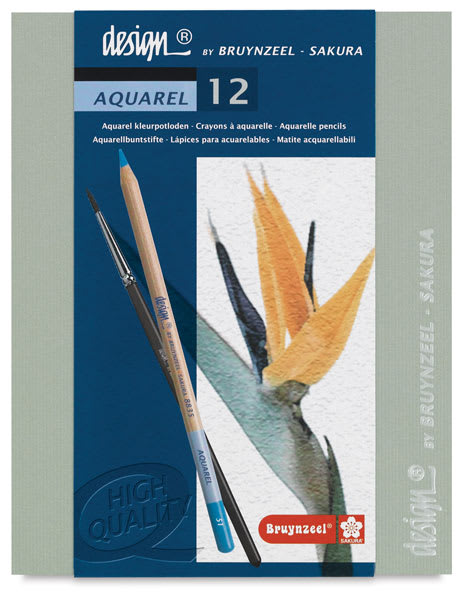 Bruynzeel Design Aquarel Pencils