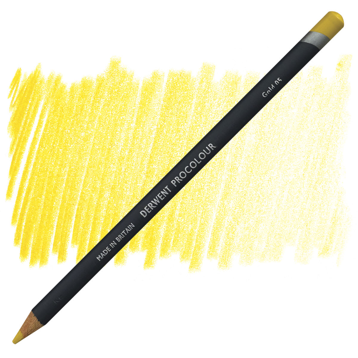 Derwent ProColour Colored Pencil - Gold pencil and swatch