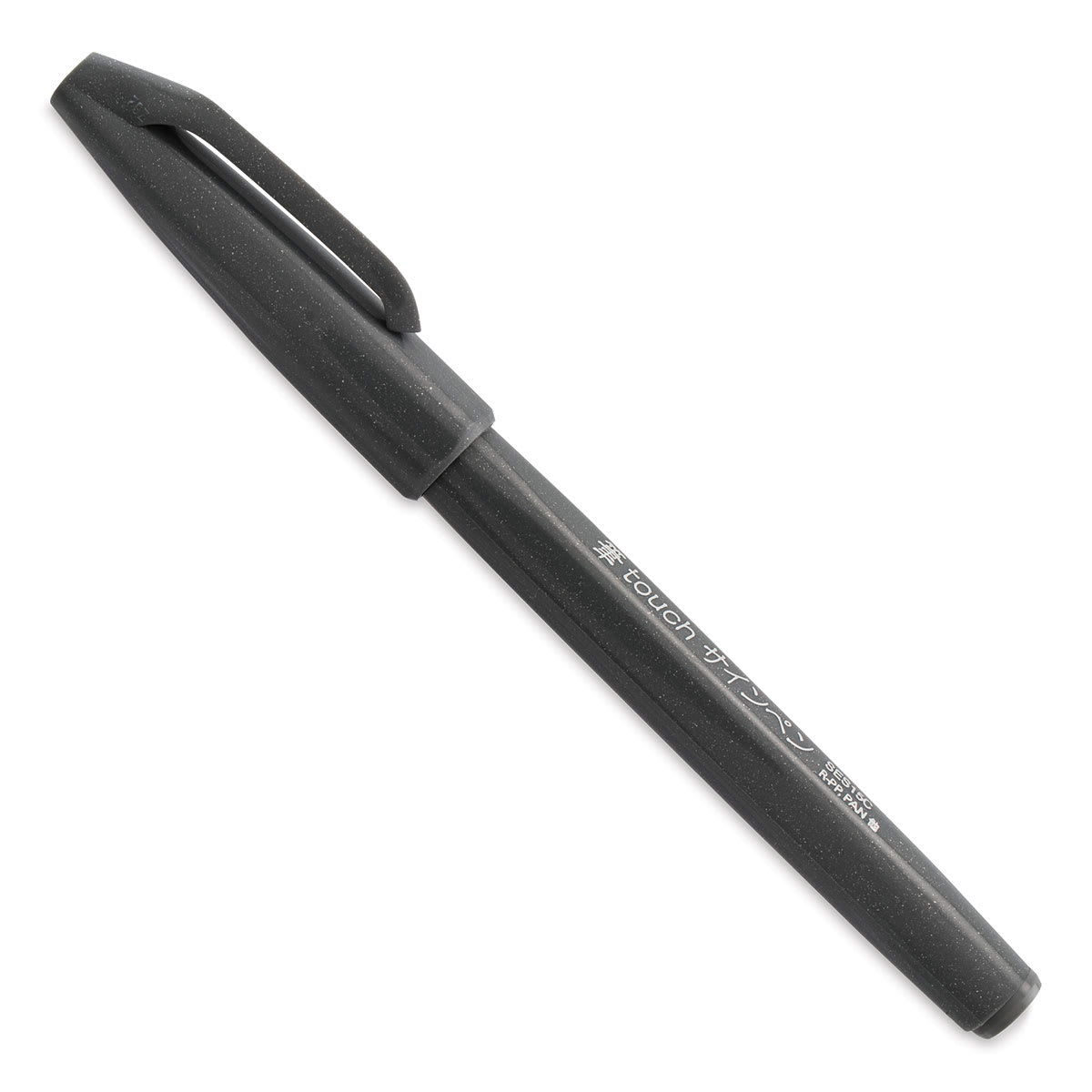 Pentel Arts Brush Tip Sign Pen - Gray