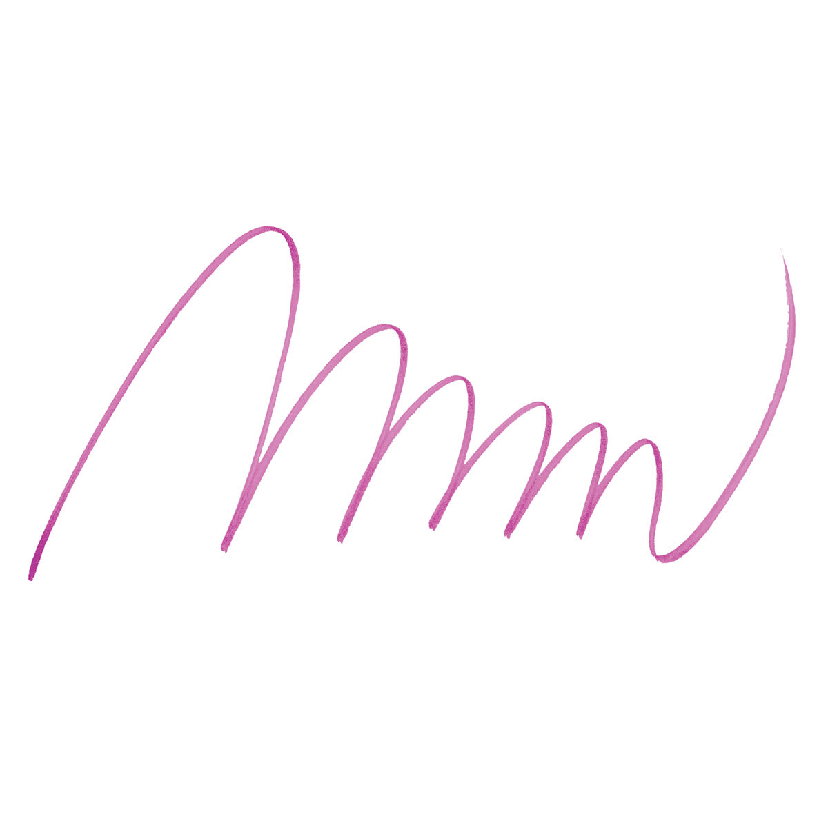 Pentel Arts Brush Tip Sign Pen - Pink Purple swatch