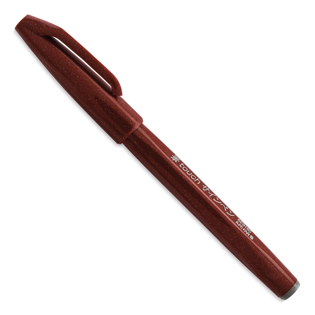 Pentel Arts Brush Tip Sign Pen - Brown