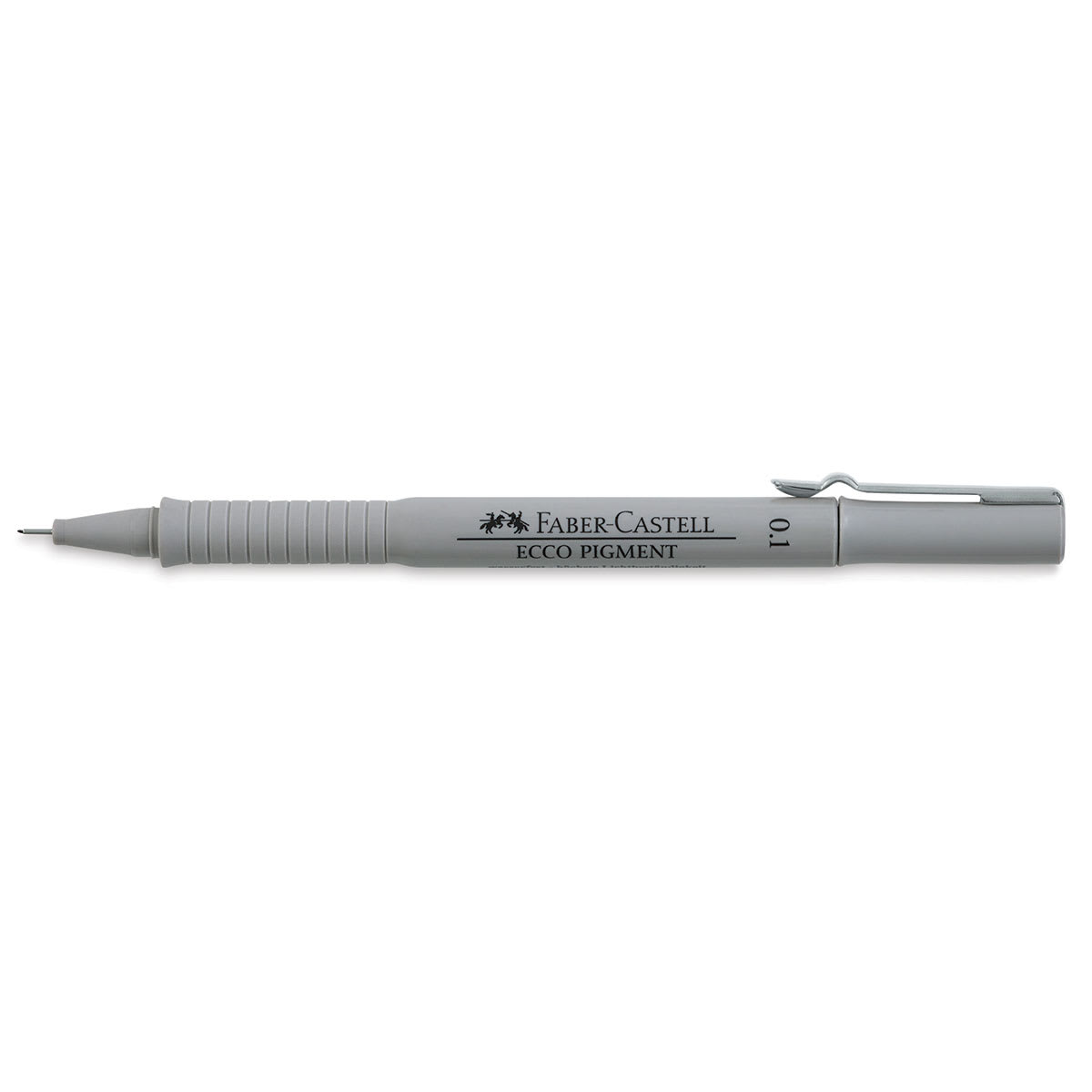 Faber-Castell Ecco Pigment Pens - Single horizontal pen shown open 
