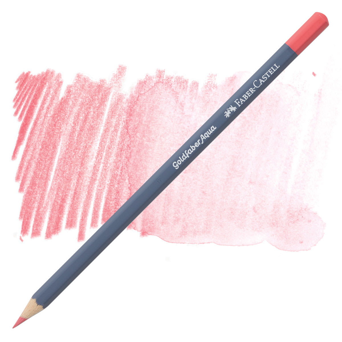 Faber Castell Goldfaber Aqua Watercolor Pencil - Dark Flesh 130 pencil and swatch
