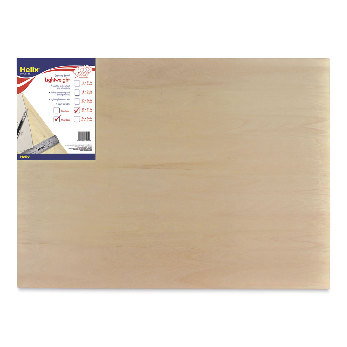 Helix Metal Edge Drawing Board - 23" x 31"5/8"