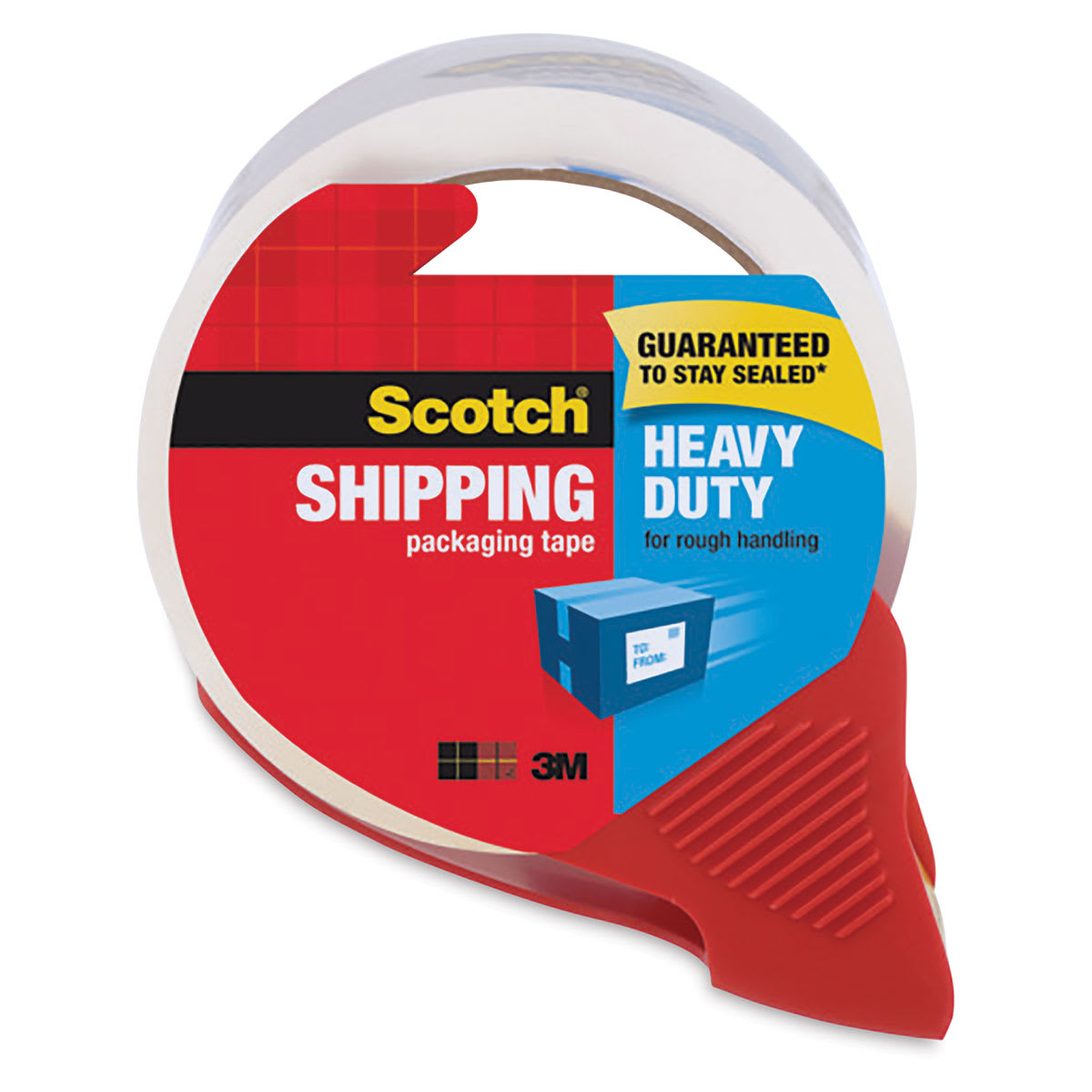 Scotch Super Strength Packaging Tape, with Dispenser 20 x Stronger