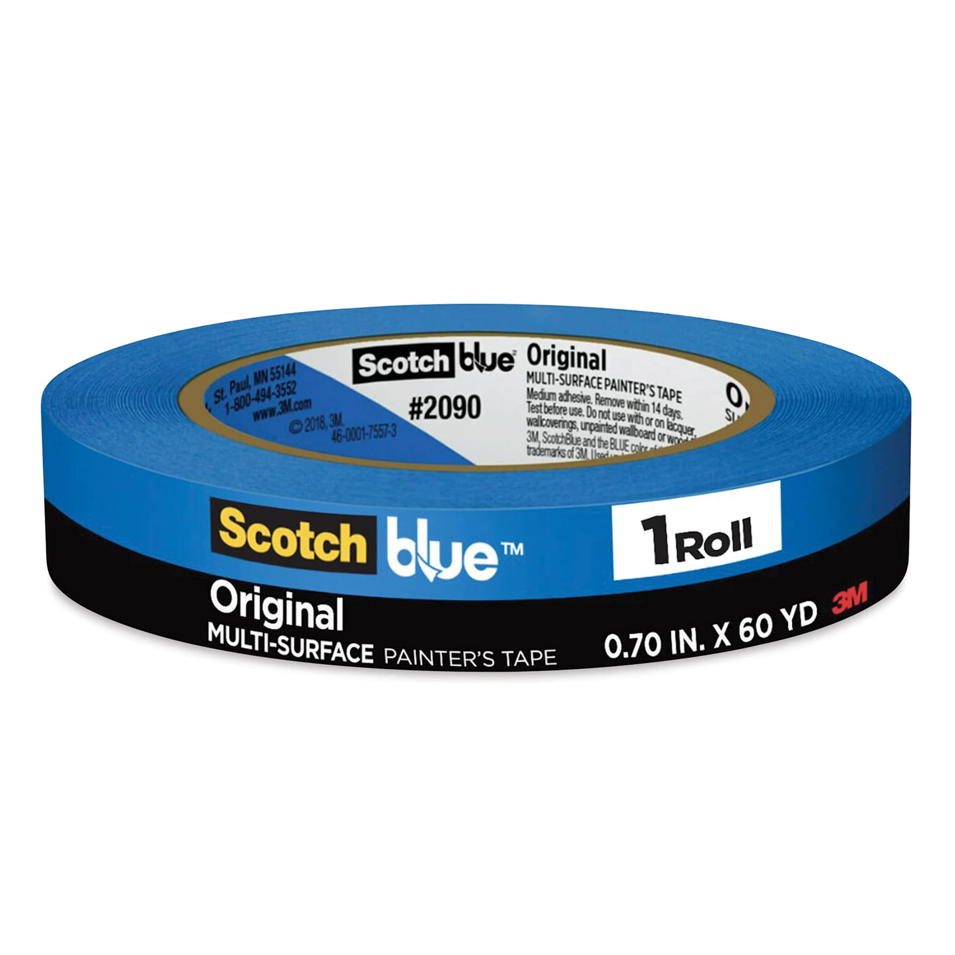 Scotch Blue Painter's Tape - .70” x 60 yds