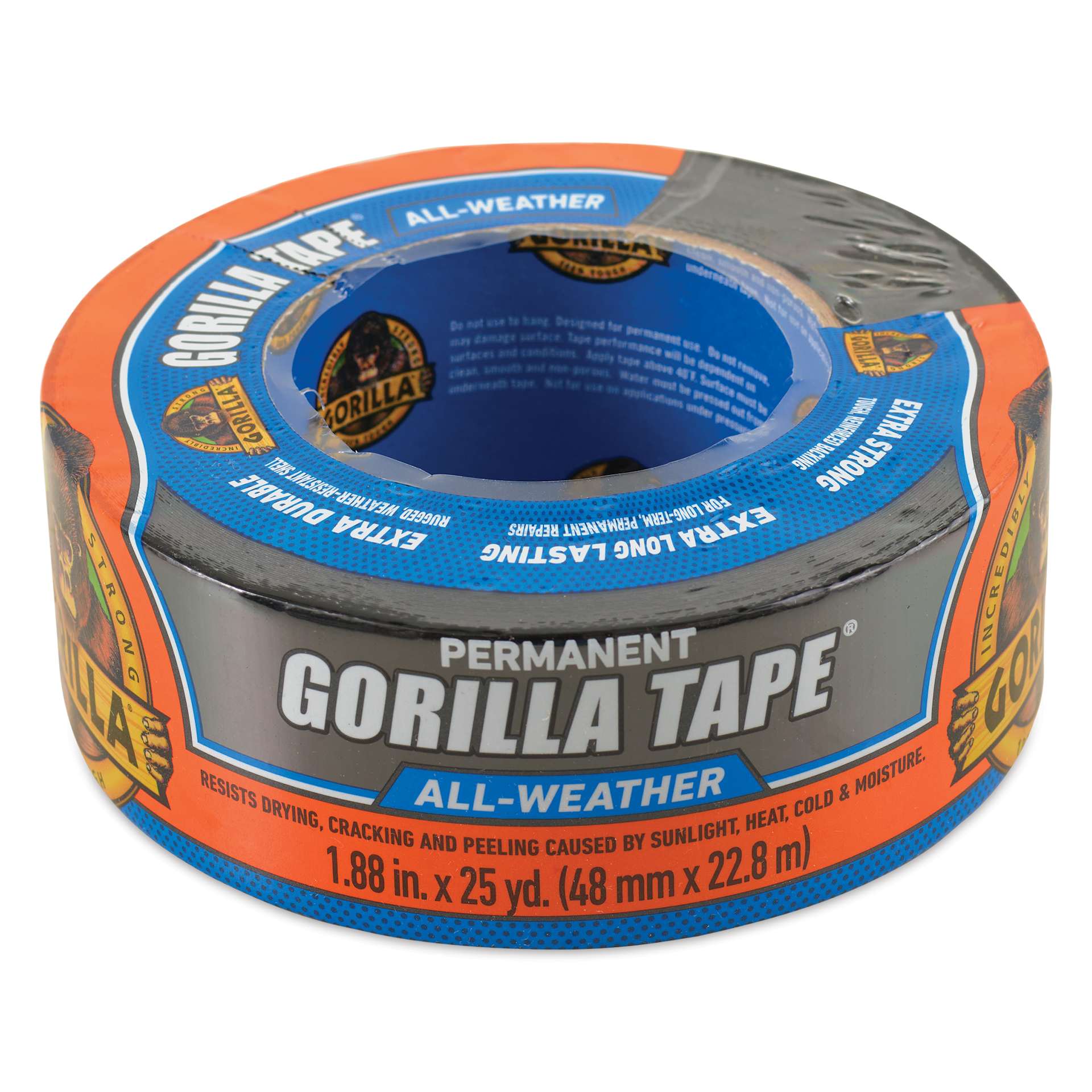 Gorilla Permanent All Weather Tape - 25 yds - front of packaging