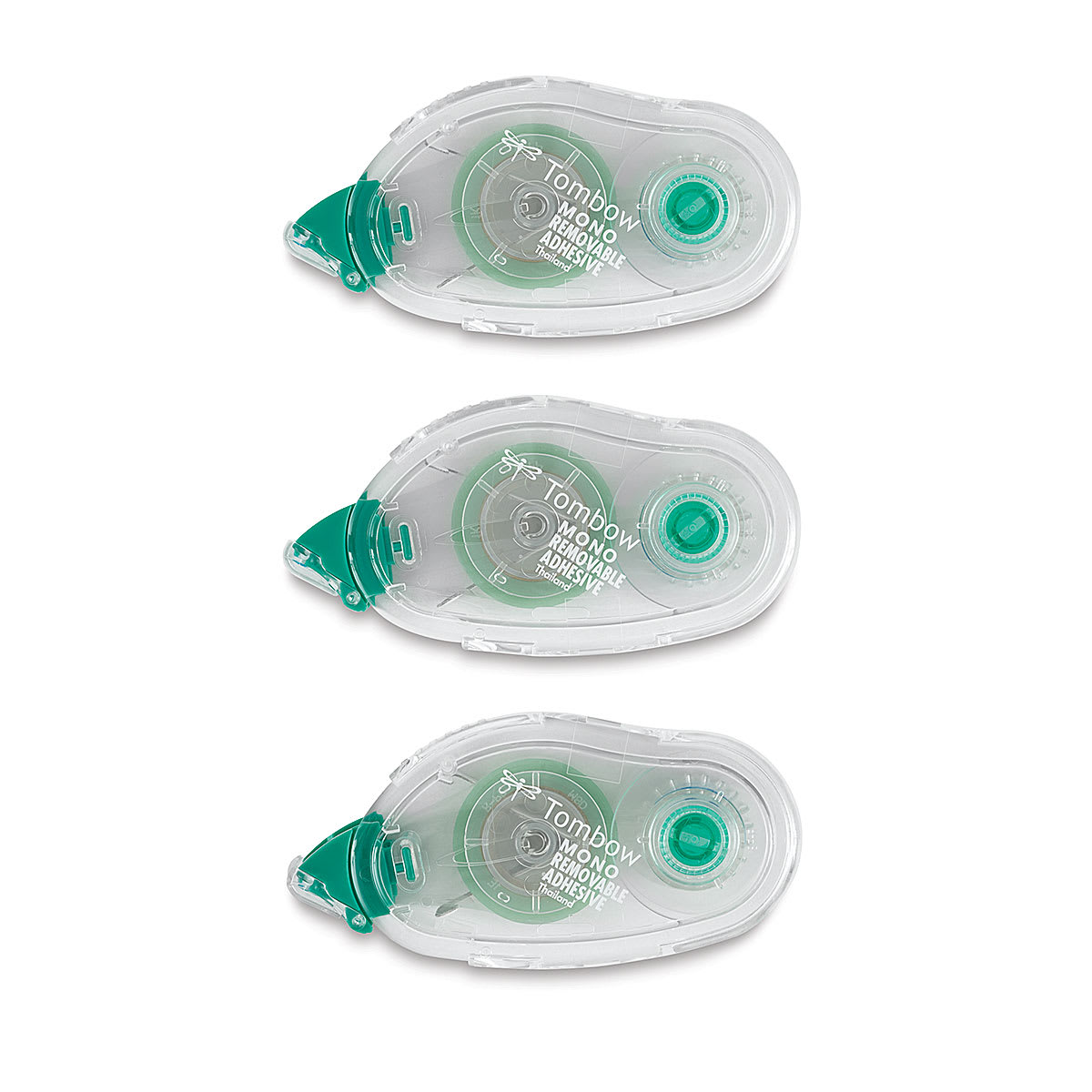Tombow Mono Adhesive - Removable Refill, Pkg of 3 out of package
