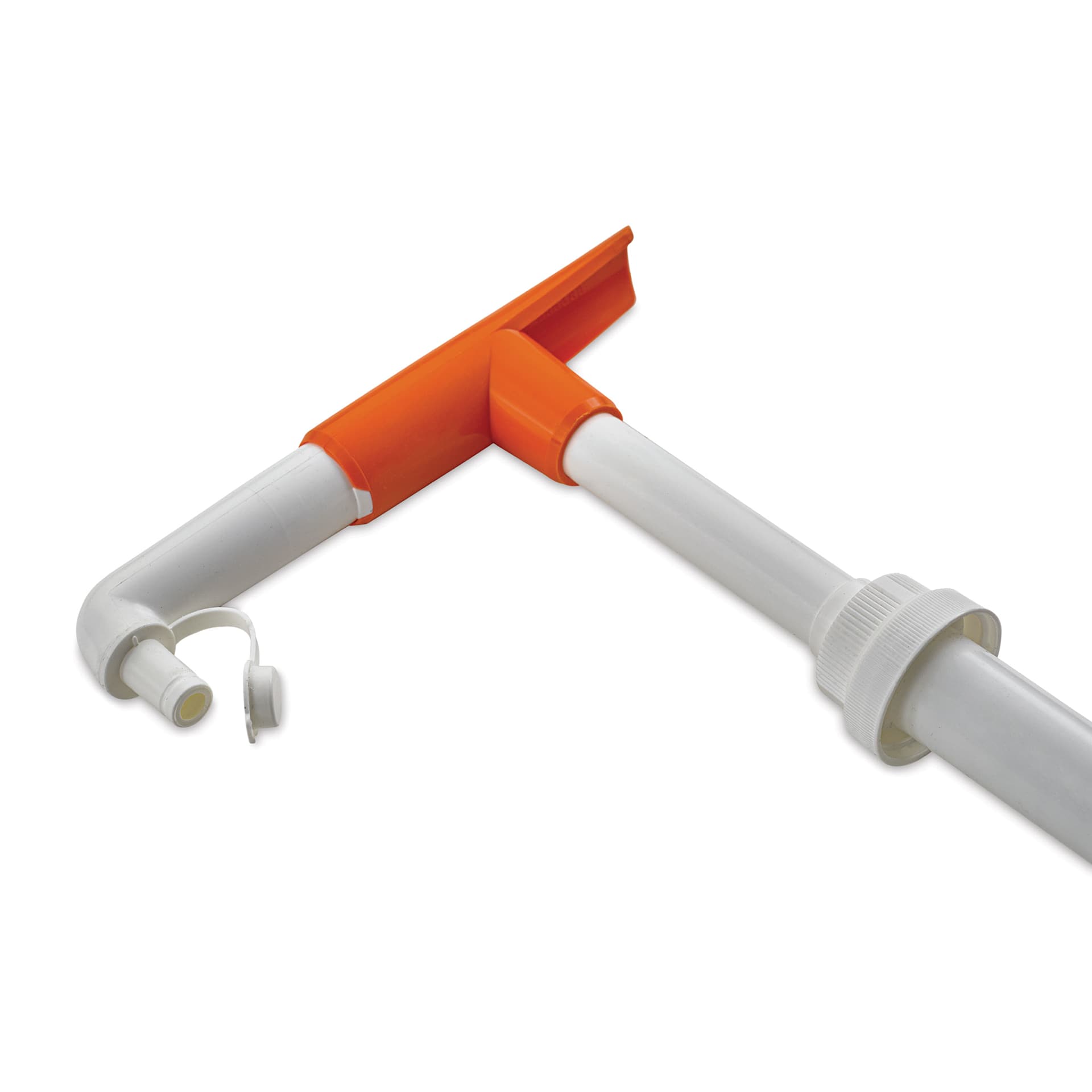 Blick Glue Pump, close-up of the top of the pump and the lockable cap