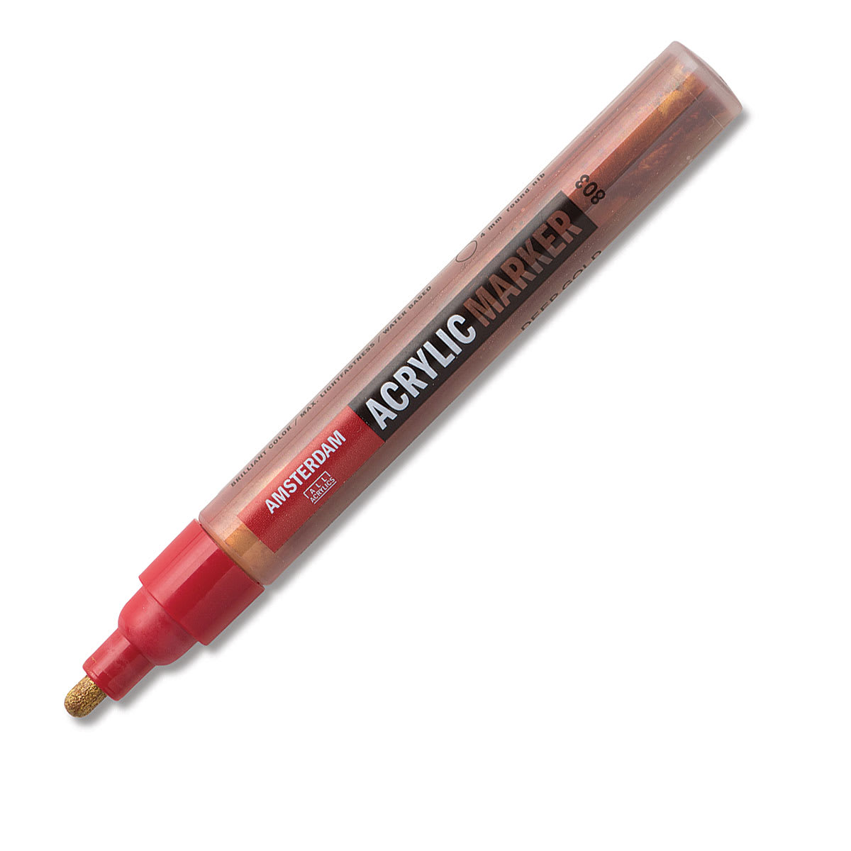 Amsterdam Acrylic Marker - Deep Gold, 4mm