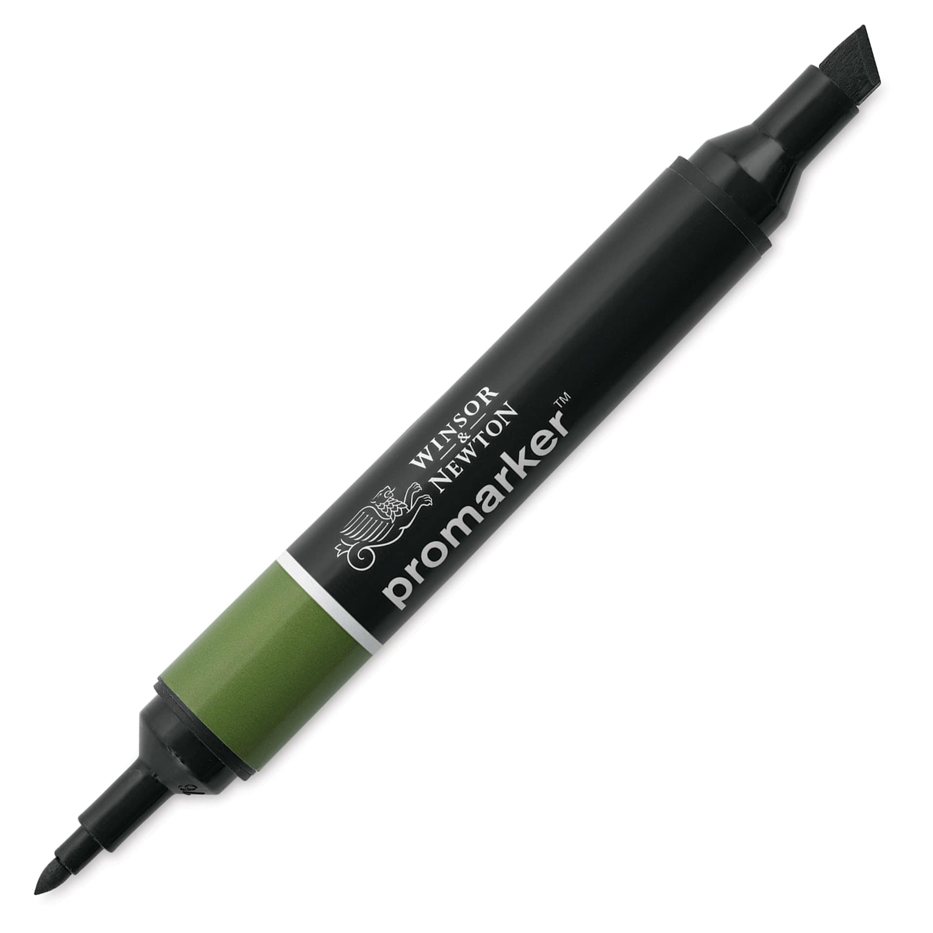 Winsor & Newton Promarker - Pesto (Marker with caps off)
