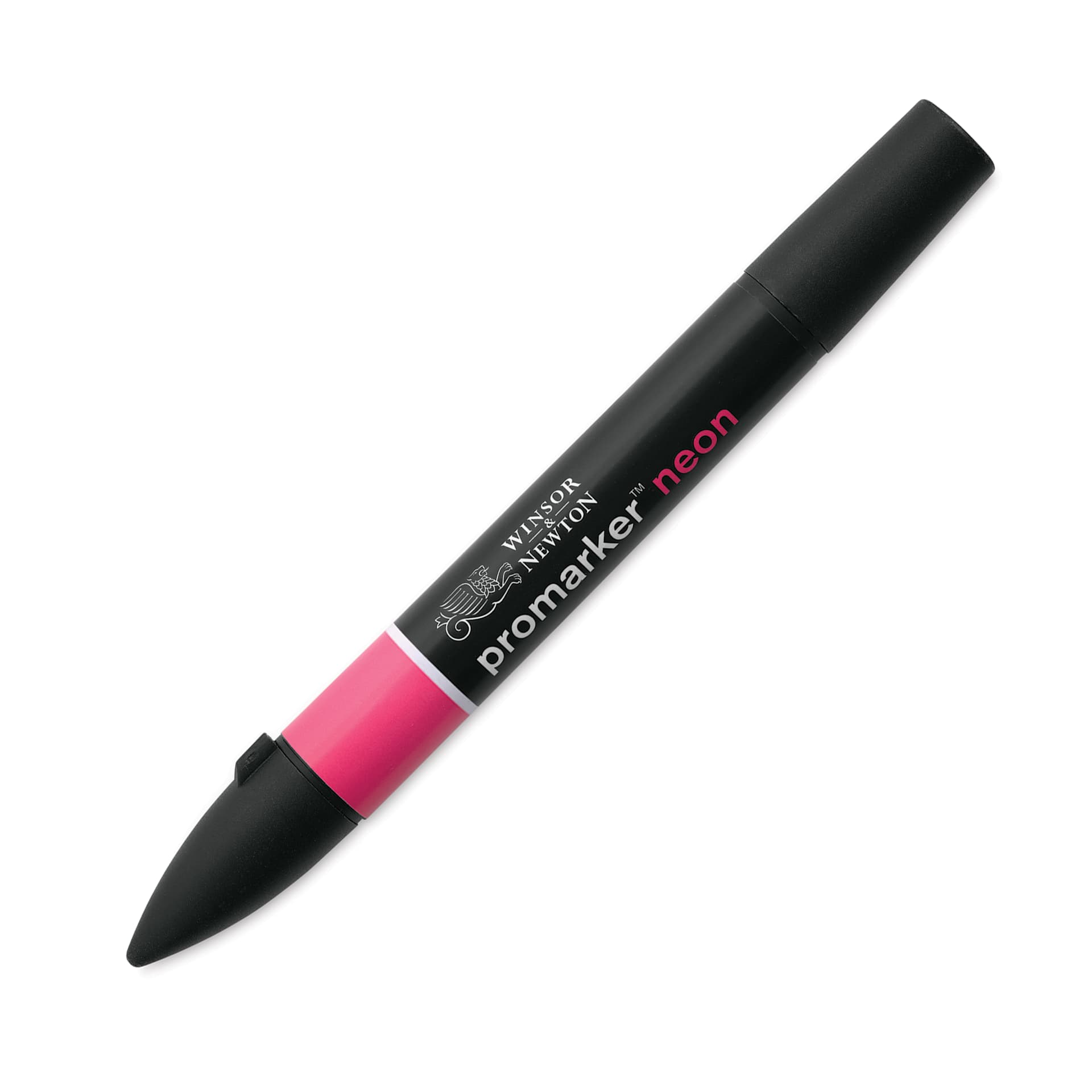Winsor & Newton Neon ProMarker - Electric Pink, caps on