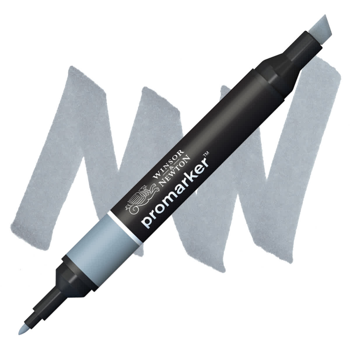 Winsor & Newton Promarker - Ice Gray 4 marker and swatch
