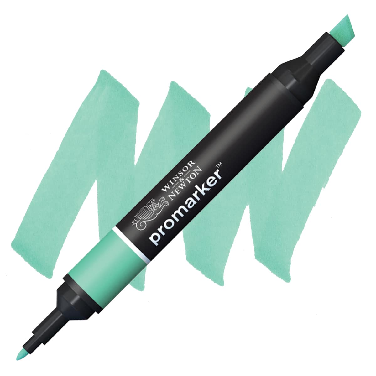 Winsor & Newton Promarker - Mint Green marker and swatch
